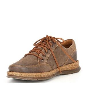 Born  men Bronson Suede Lace-Up Shoes in size11 taupe color Born